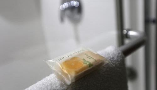 Standard King Room with Mobility Accessible Roll-In Shower