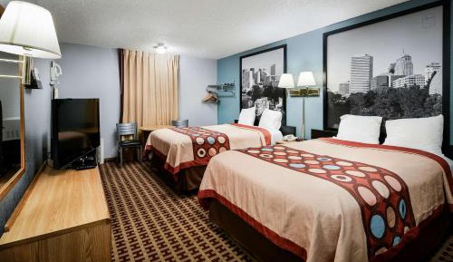 Double Room with Two Double Beds - Smoking