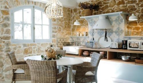 Apartamento con jardín