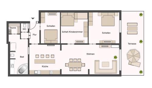 Apartment with Sauna