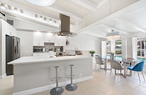 Lauderdale Isles House | 3/2 Tropical, Waterfront Oasis, Pool Home, w/ Dock