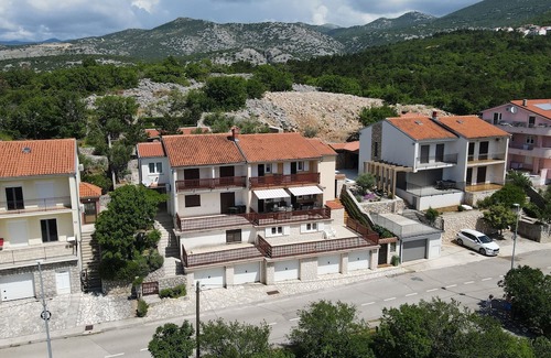 Klenovica House | Vacation home with pool, terraces, garden kitchen and beautiful sea views