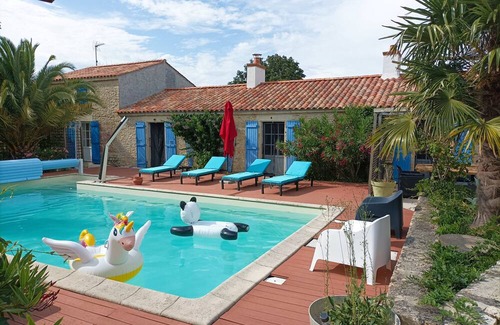 Sainte-Radegonde-des-Noyers Cottage | Studio Jazz