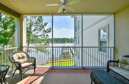 Gulf Shores Condo | Boat Slip – Stay Monthly at an Oyster Bay Retreat!