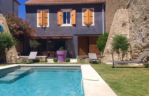 Nissan-lez-Enserune House | CIFFRE HOUSE 4 BEDROOMS SWIMMING POOL GARDEN 17 minutes from the beach