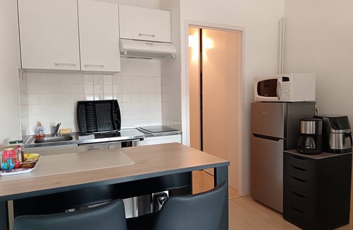 Saint-Pryve-Saint-Mesmin Apartment | Studio in Orléans with parking & balcony