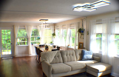 Asheville House | Awesome West Asheville House with Pool, Hot Tub, Fire Pit!
