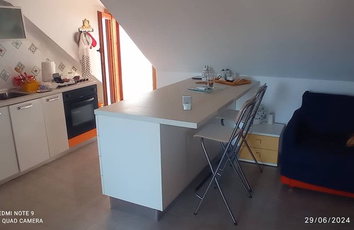 Palinuro Apartment | Attic in park with access to the sea