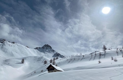 Arvieux Apartment | Homerez - Cosy studio with terrace and mountain view in Arvieux - 25 m²
