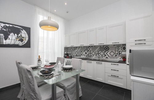 Castelletto Apartment | Luxury B&W - Charming two-room apartment with balcony