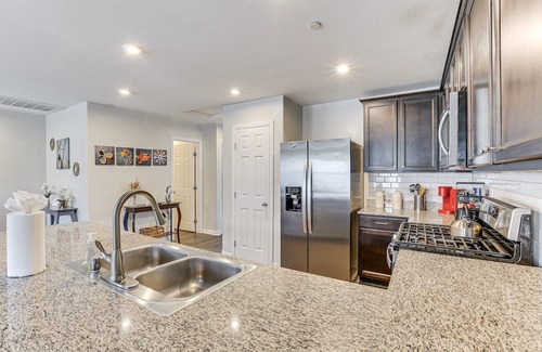 Nellis Air Force Base House | Stylish Home w/ Pool Access, 10 Mi to Vegas Strip!