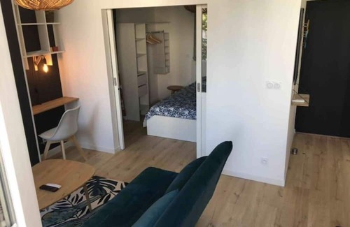 La Villette Apartment | Hyper Centre Clim, T2 Neuf - Vieux Port à 1.5km, 4 Couchages