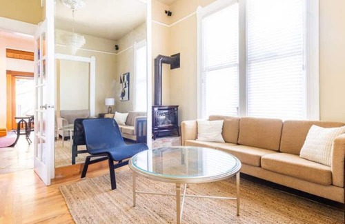 Ralph Bunche Apartment | Zen Room & Private Deck in Stunning Victorian