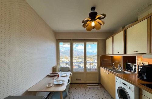 Chambery Apartment | Apartment 'Alti 100 Chamberycimes Signature' with Mountain View, Balcony and Wi-Fi