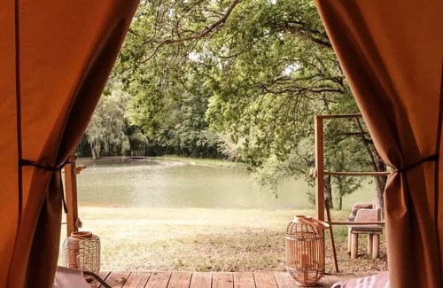 Coux-et-Bigaroque-Mouzens Ski Chalet | Camping Inspire Villages Séveilles - Signature Chalet 4 Rooms 6 People Air Conditioned