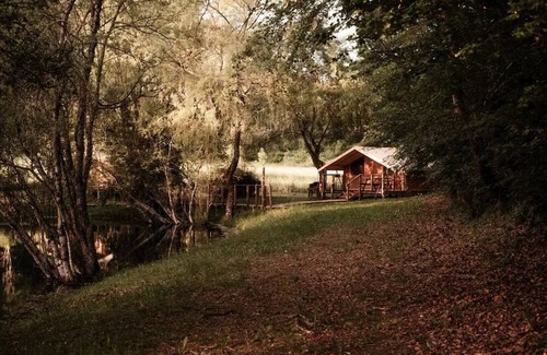 Coux-et-Bigaroque-Mouzens Ski Chalet | Camping Inspire Villages Séveilles - Signature Chalet 4 Rooms 6 People Air Conditioned