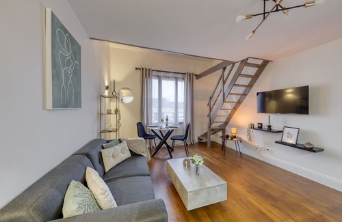 Morsang-sur-Seine Apartment | Charmant Duplex 30 min Paris
