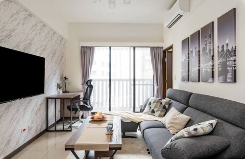 Ximending Condo | 2B1bLK, Stylish & Comfortable, 5 Min to Ximen MRT