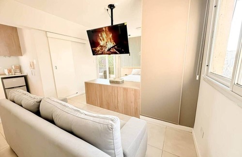 Abasto Apartment | Una noche en la Ciudad de la furia:Terraza privada