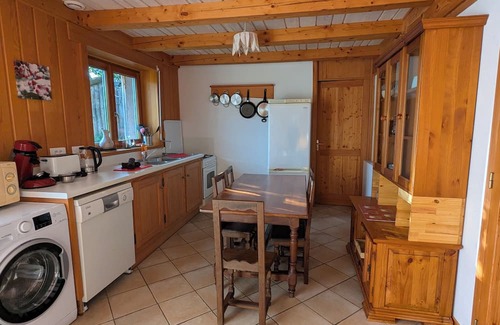 Laveline-du-Houx Ski Chalet | Two adjoining ecological chalets, sleeps 9, with Jacuzzi spa, Vosges mountains