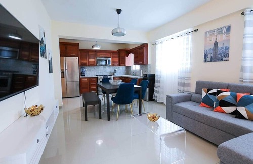 San Cristobal Apartment | LUXURY 2BR/2BA APT W. A|C Garage & ROOF TOP
