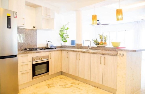 Las Terrenas Apartment | Penthouse am Meer: Strand von Coson