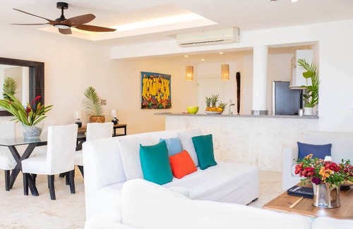 Las Terrenas Apartment | Penthouse am Meer: Strand von Coson