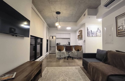 Gay Village Apartment | Modern Studio for Rent – Quartier des Lumières, Montreal