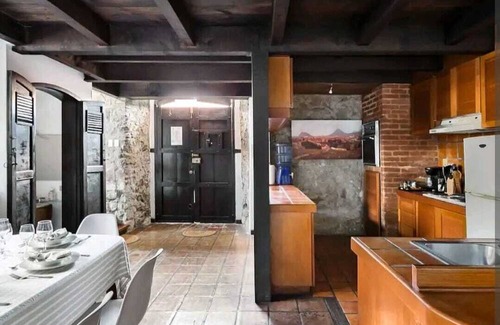 Antigua Guatemala Villa | Look up at the stars as you lie on the sofa in this loft apartment