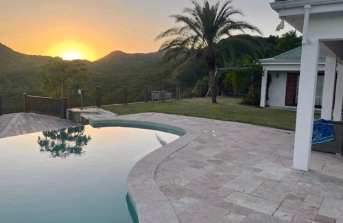 Falmouth Villa | Stunning 3+ BDRM Villa with Infinity Pool & Breathtaking Views