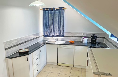 Kapolnasnyek Apartment | Spacious apartment with pool, panoramic view, garden