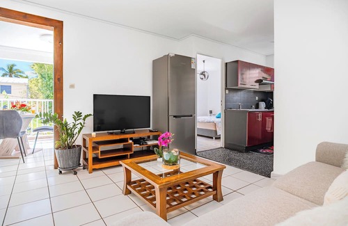 La Saline Les Bains Apartment | Le Murmure des Vagues - Clim, lagoon 300 m away, sleeps 6.