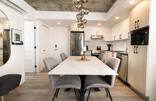 Saint-Roch Apartment | Le Bouleau | Parking | Pool and BBQ | Office and AC