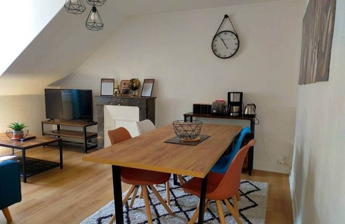 Miroir - Batignolles Apartment | "Le Ciel de Leboindre" 2bed station & center Free Park