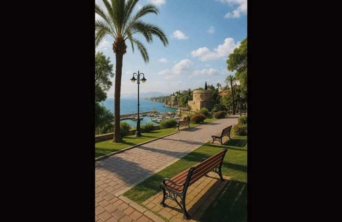 Kaleici Apartment | Urban View Modern Flat Steps from Kaleici Near Sea