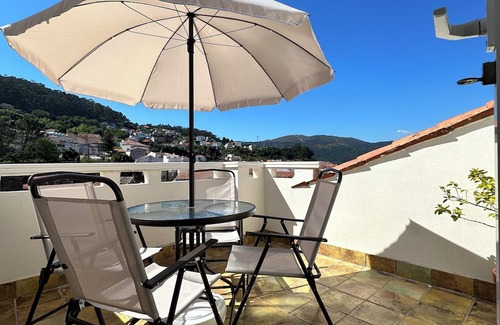 Muros Apartment | Gran Ático Dúplex Centro Muros. Terraza con Vistas