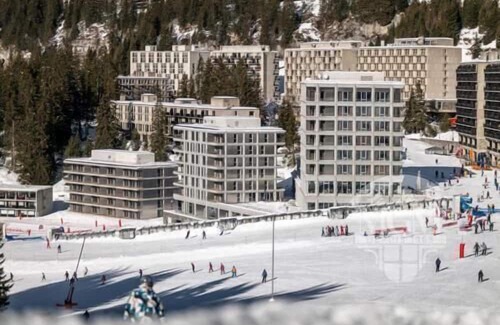 Flaine Apartment | Wifi, ski-in/ski-out & foot of the slopes, swimming pool, sauna, hammam, balcony, parking, tv, 145m²