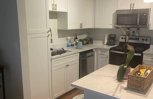 Aurora Apartment | Charming 1-bedroom apartment in brilliant Aurora with AC, fitness room, WiFi.