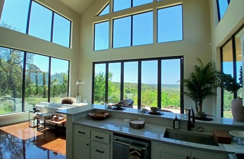 Gordon House | Luxury Ranch House on bluff at Palo Pinto Texas ranch