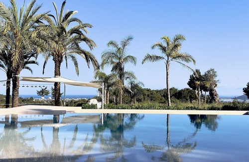 Sant Josep de sa Talaia Villa | My Rental Homes | Villa The Marvel with amazing sea view, two pools, garden