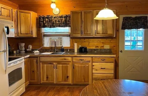 Gaylord House | Cabin 5464 - Pond View Log Cabin in Private Resort