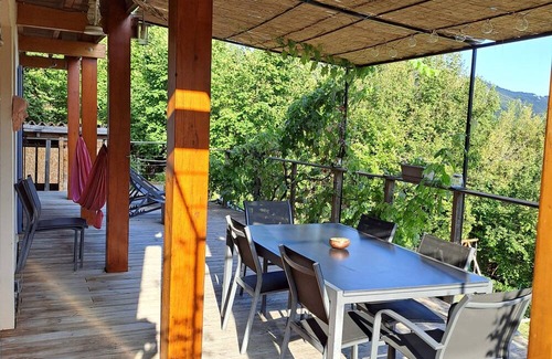 Greolieres House | Quiet house with sauna pool, large garden and children's play area. Ideal for families