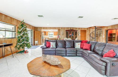 Sylvan Shores House | Lake Placid Home with Screened Porch Near Lake Clay