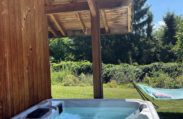 Between lake and mountains Chalet 136 m2 + maisonnette 36 m2/swimming pool /jacuzzi