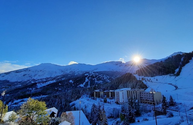 Studio 4p - magnificent view - at the foot of the slopes