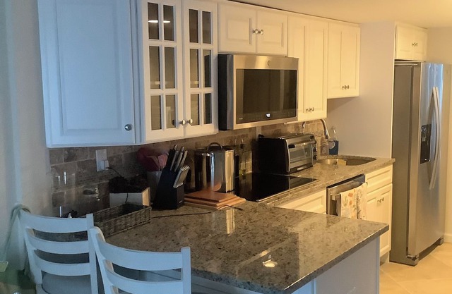 The best of both worlds! One bedroom condo on the beach with heated pool!