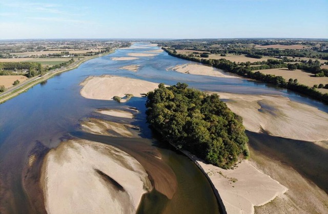 Country house being renovated in a village on the banks of the Loire.