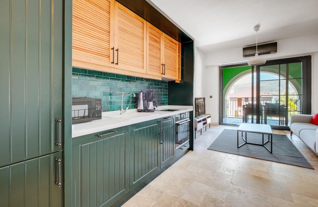 Duplex Villa w Shared Pool, Balcony in Alacati