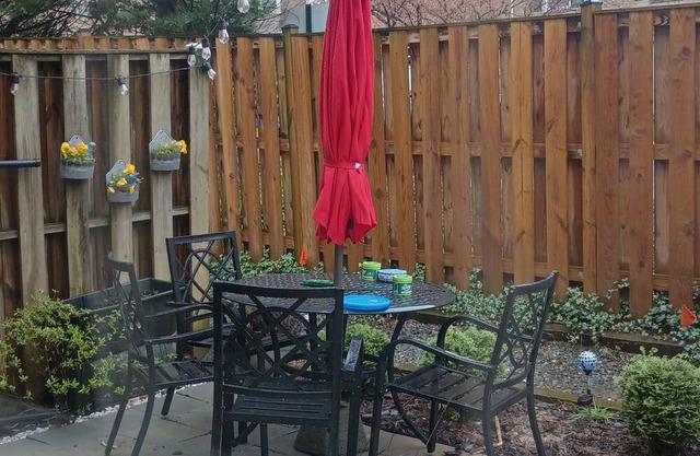 Studio apartment with separate entrance below townhome in Wheaton Maryland.