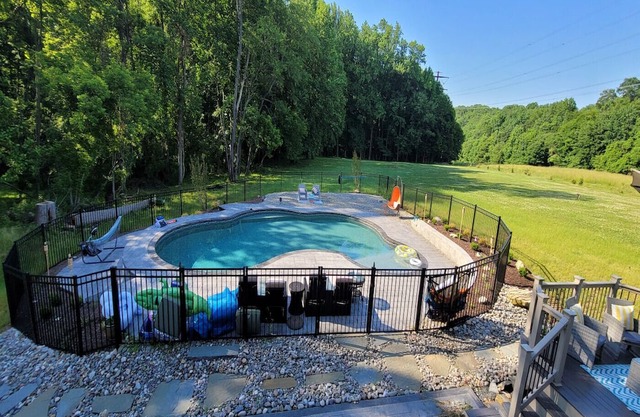 Hide-a-way Haven - private glamping spot with pool access and outdoor extras
